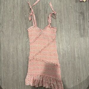 storia pink floral dress